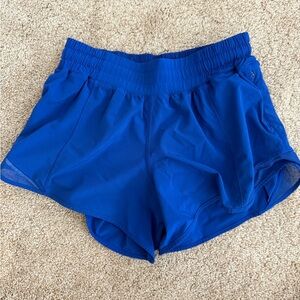 Lululemon Athletica Blue Athletic Shorts Lightweight Performance
